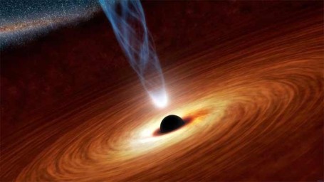 Как черная дыра поглощает гравитацию