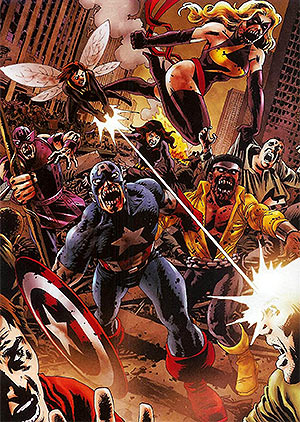 Альтернативные вселенные Marvel - Ходячие Мстители