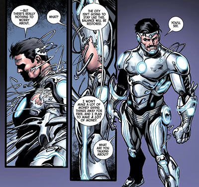 Эндосимбиотическая броня - Самые мощные костюмы Тони Старка